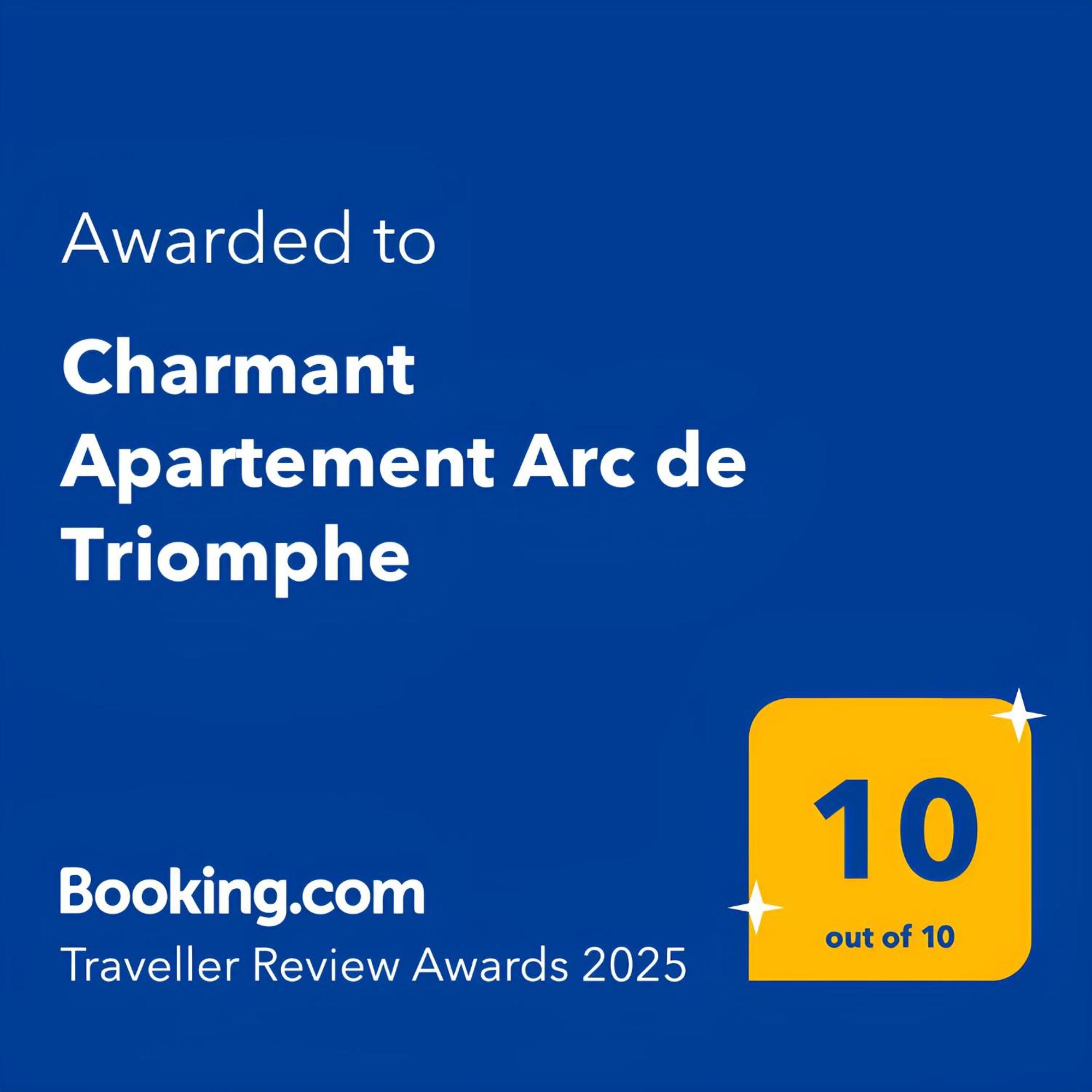 Charmant Appartement Arc De Triomphe Free Netflix Paris Exterior foto