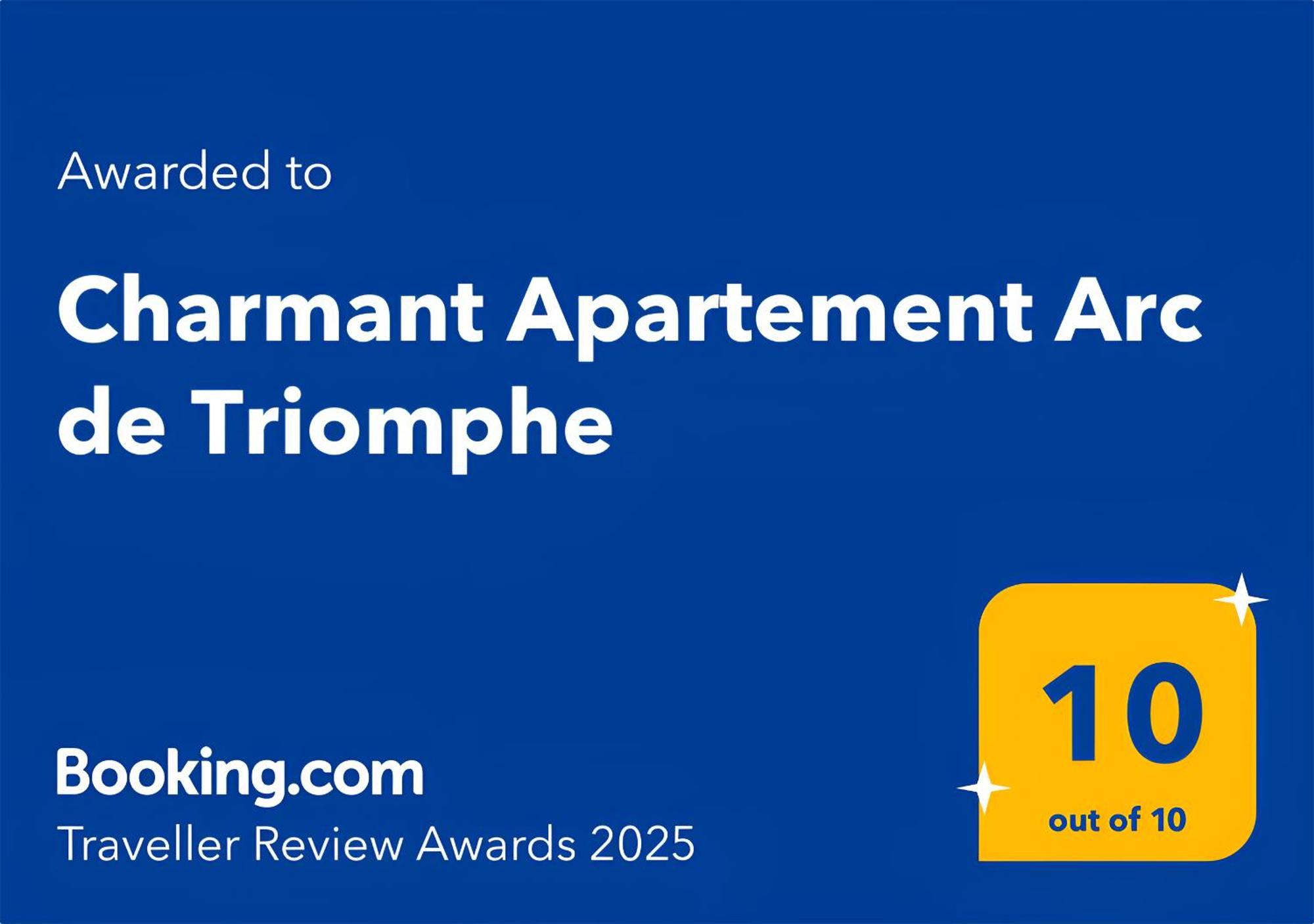 Charmant Appartement Arc De Triomphe Free Netflix Paris Exterior foto